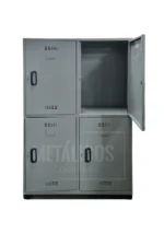 Locker metálico infantil de 4 puestos