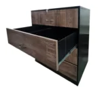 Archivador horizontal metal madera de 4 gavetas - Imagen 5