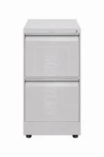 Archivador metálico vertical de 2 gavetas