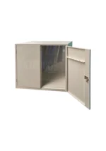 Armario metálico puertas en malla - Imagen 5