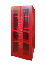 Armario metálico especial puertas en vidrio