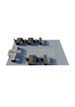 Isla de trabajo metálica - Imagen 10