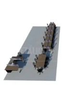 Isla de trabajo metálica - Imagen 5