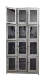 Locker metálico especial con puertas en acrílico - Imagen 3