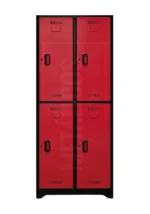 Locker metálico de 4 compartimientos - Imagen 3