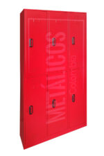 Locker metálico de 6 compartimientos