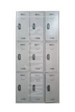 Locker metálico de 9 compartimientos