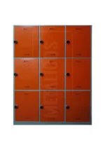 Locker metálico con seguridad