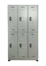 Locker metálico de 6 compartimientos - Imagen 3