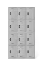 Locker metálico de 12 compartimientos