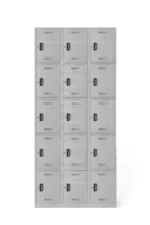 Locker metálico de 15 compartimientos