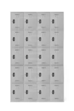 Locker metálico de 20 compartimientos