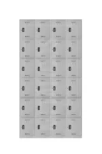 Locker metálico de 24 compartimientos