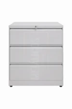 Archivador metálico horizontal de 3 gavetas