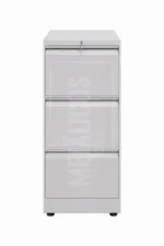 Archivador metálico vertical de 3 gavetas