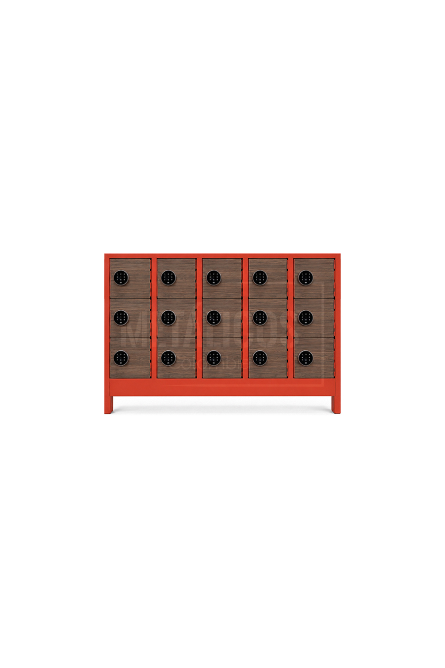 LPC M 15 Locker para celular de 15 casilleros con puertas en MDF - Imagen 1