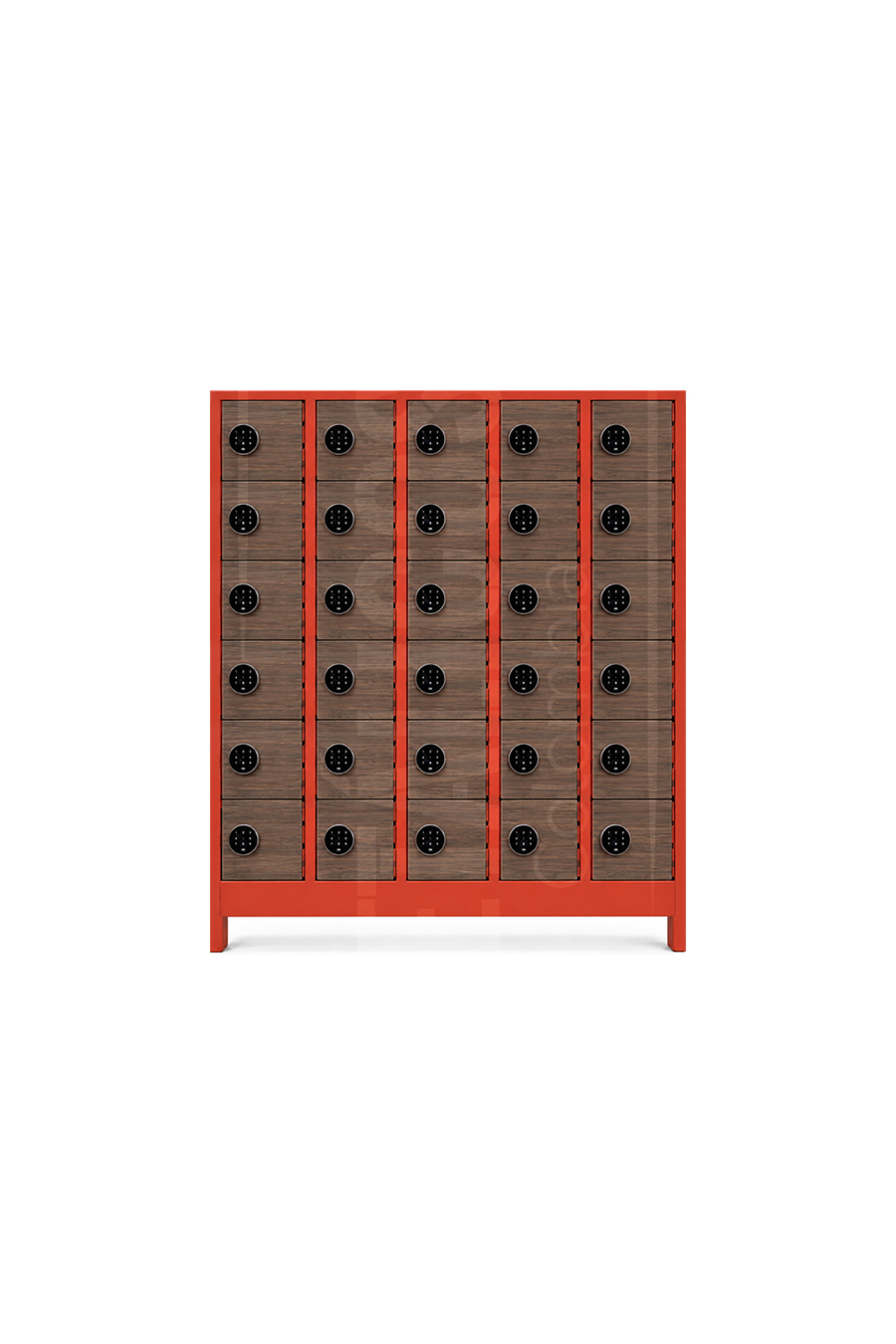 LPC M 30 Locker para celular de 30 casilleros con puertas en MDF - Imagen 1