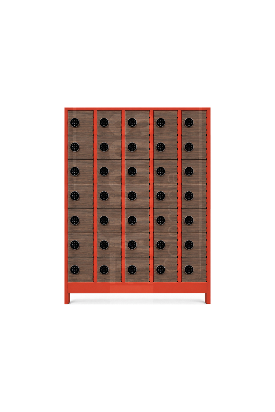 LPC M 35 Locker para celular de 35 casilleros con puertas en MDF - Imagen 1