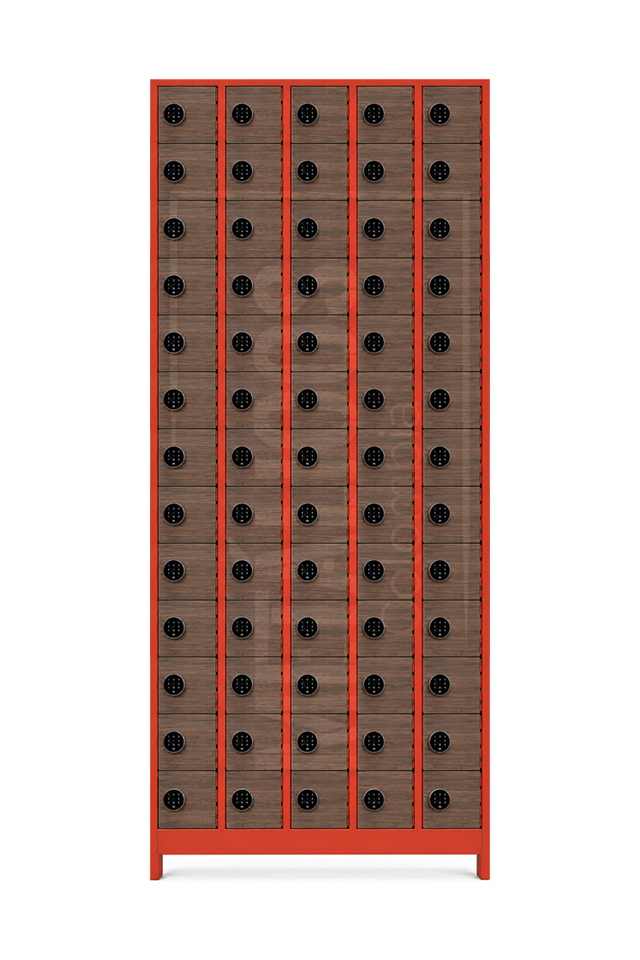 LPC M 65 Locker para celular de 65 casilleros con puertas en MDF - Imagen 1